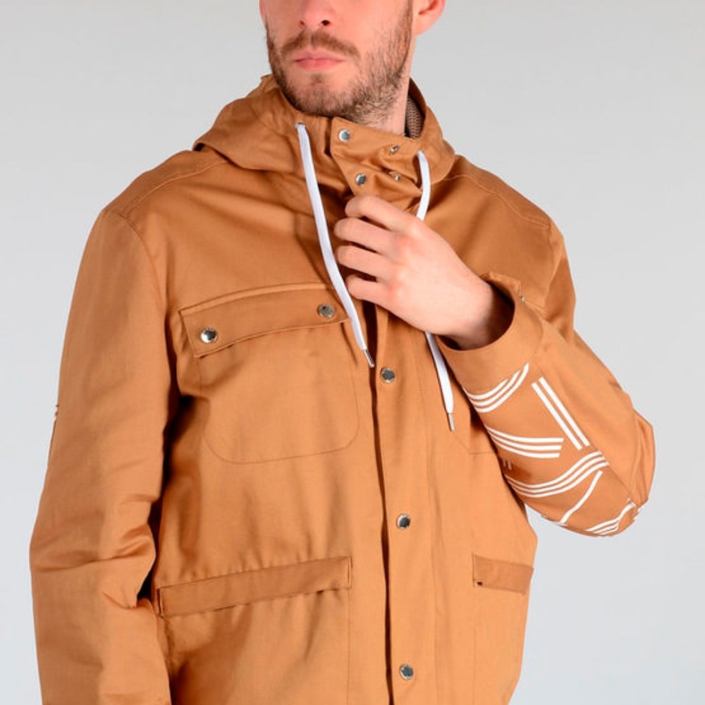 Kenzo Paris LOGO PRINTED PARKA